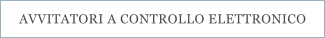 AVVITATORI A CONTROLLO ELETTRONICO